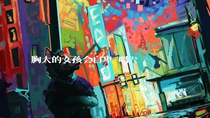 胸大的女孩会自卑 吗？