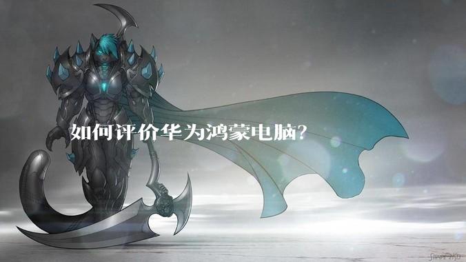 如何评价华为鸿蒙电脑？