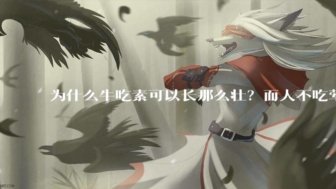 为什么牛吃素可以长那么壮？而人不吃荤就不行？